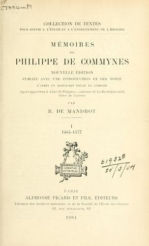 Tapa de Mémoires