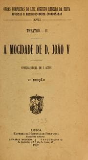 Tapa de A mocidade de D. João V