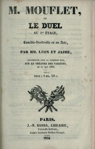 Tapa de M. Mouflet