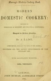 Tapa de Modern domestic cookery