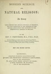 Tapa de Modern science and natural religion