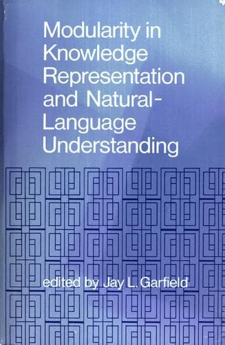 Tapa de Modularity in knowledge representation and natural-language understanding