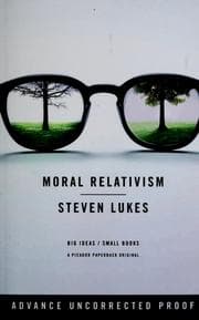 Tapa de Moral relativism