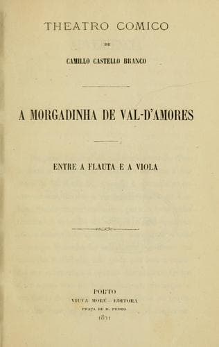 Tapa de Theatro comico