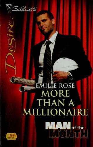 Tapa de More Than a Millionaire