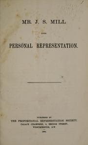 Tapa de Personal Representation