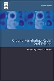 Tapa de Ground Penetrating Radar (Iee Radar, Sonar, Navigation and Avionics Series)