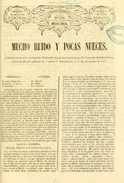 Tapa de Mucho ruido y pocas nueces
