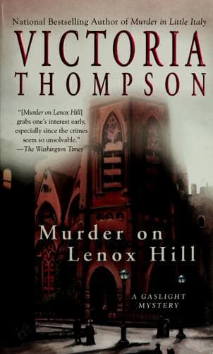Tapa de Murder on Lenox Hill