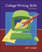 Tapa de College Writing Skills