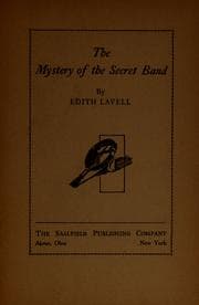 Tapa de The mystery of the secret band.