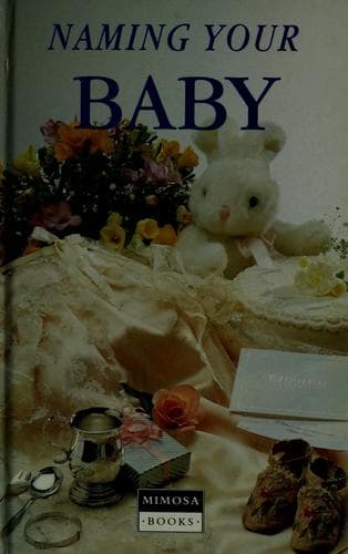 Tapa de Naming your baby.