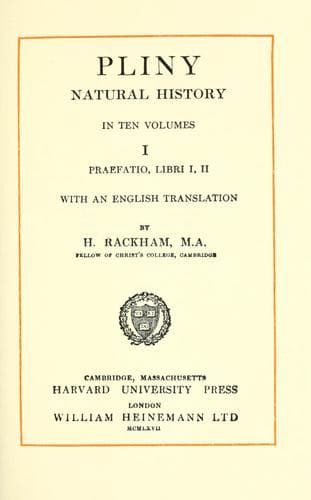 Tapa de Naturalis historia