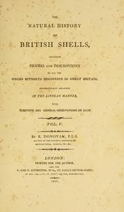 Tapa de The natural history of British shells