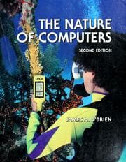 Tapa de The Nature of Computers (Dryden Press Series in Information Systems)