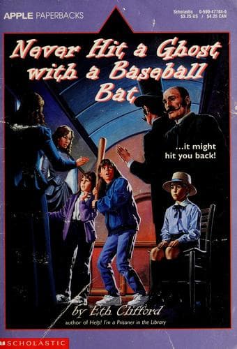 Tapa de Never hit a ghost with a baseball bat