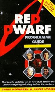 Tapa de Red Dwarf Programme Guide