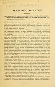 Tapa de New school legislation