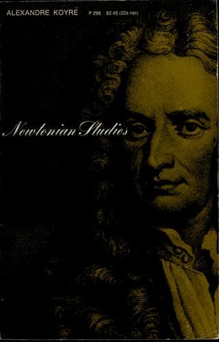 Tapa de Newtonian studies.