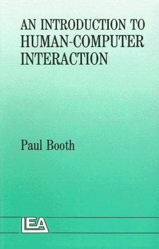 Tapa de An Introduction To Human-Computer Interaction