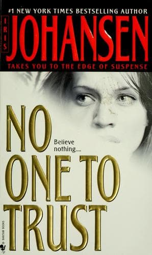 Tapa de No one to trust