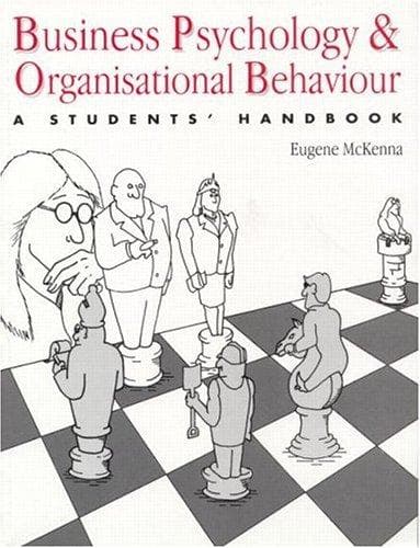 Tapa de Business Psycology Organization Behavior