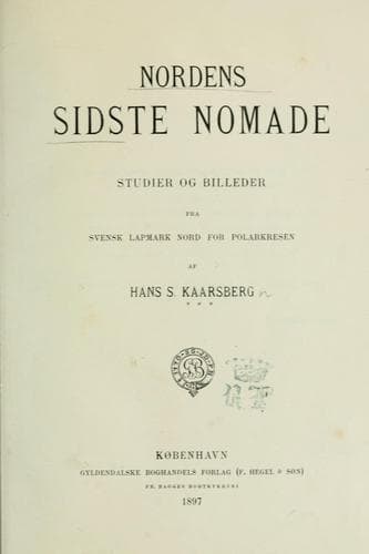 Tapa de Nordens sidste Nomade