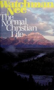 Tapa de The normal Christian life