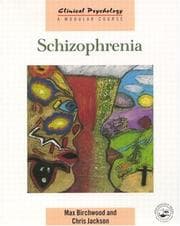 Tapa de Schizophrenia (Clinical Psychology - A Modular Course)