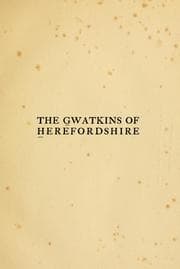 Tapa de Notes on families in Fownhope, Herefordshire and other places