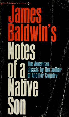 Tapa de Notes of a Native Son