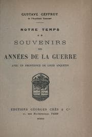 Tapa de Notre temps