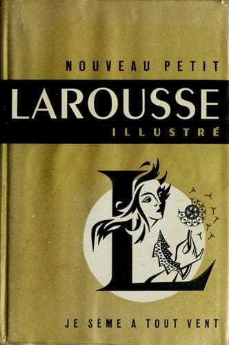 Tapa de Nouveau petit Larousse illustré