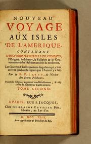 Tapa de Nouveau voyage aux isles de l'Amerique
