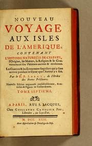 Tapa de Nouveau voyage aux isles de l'Amerique