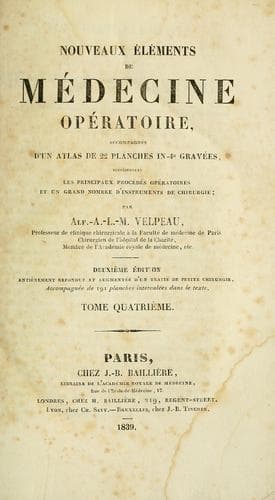 Tapa de Nouveaux éléments de médecine opératoire