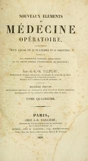 Tapa de Nouveaux éléments de médecine opératoire
