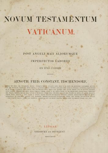 Tapa de Novum Testamentum Vaticanum