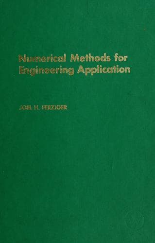 Tapa de Numerical methods for engineering application