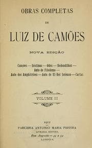 Tapa de Obras completas de Luis de Camões