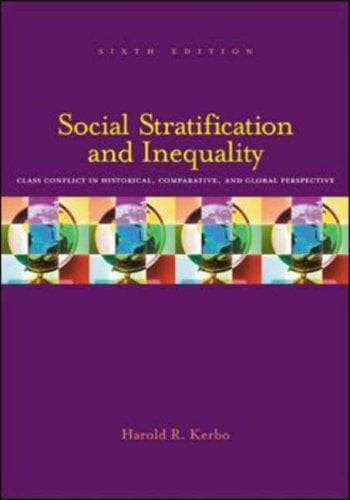 Tapa de Social Stratification and Inequality