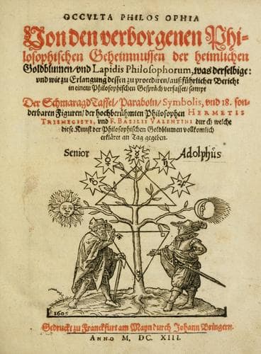 Tapa de Occvlta philosophia