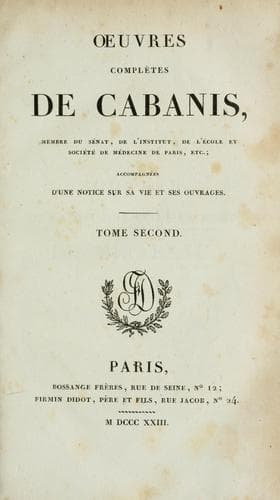 Tapa de Oeuvres complètes