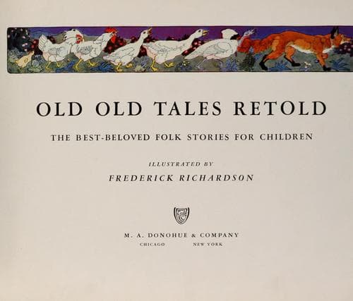 Tapa de Old, old tales retold