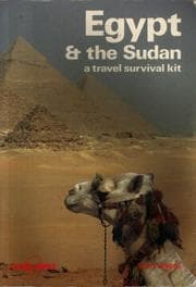 Tapa de Lonely Planet Egypt and the Sudan