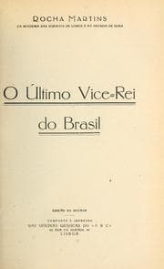 Tapa de O último vice-rei do Brasil