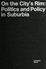 Tapa de On the city's rim: politics and policy in suburbia
