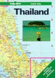 Tapa de Lonely Planet Thailand Travel Atlas