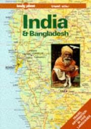 Tapa de Lonely Planet India & Bangladesh Travel Atlas