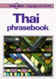 Tapa de Thai phrasebook